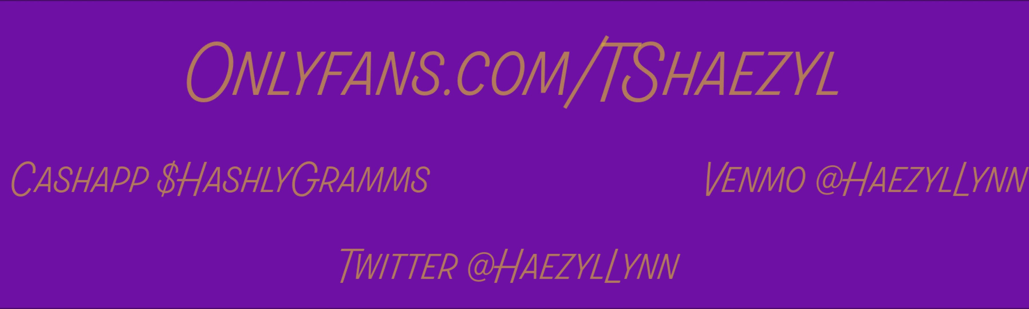 TSHaezyl banner image