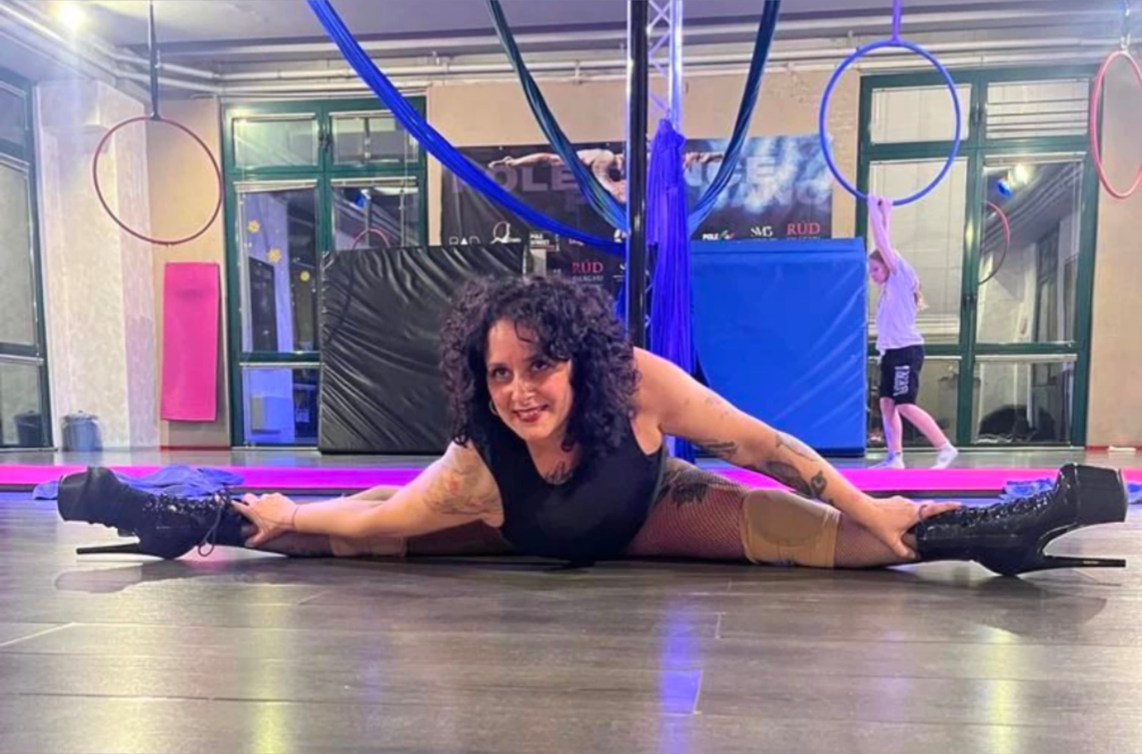Pole dancer banner image