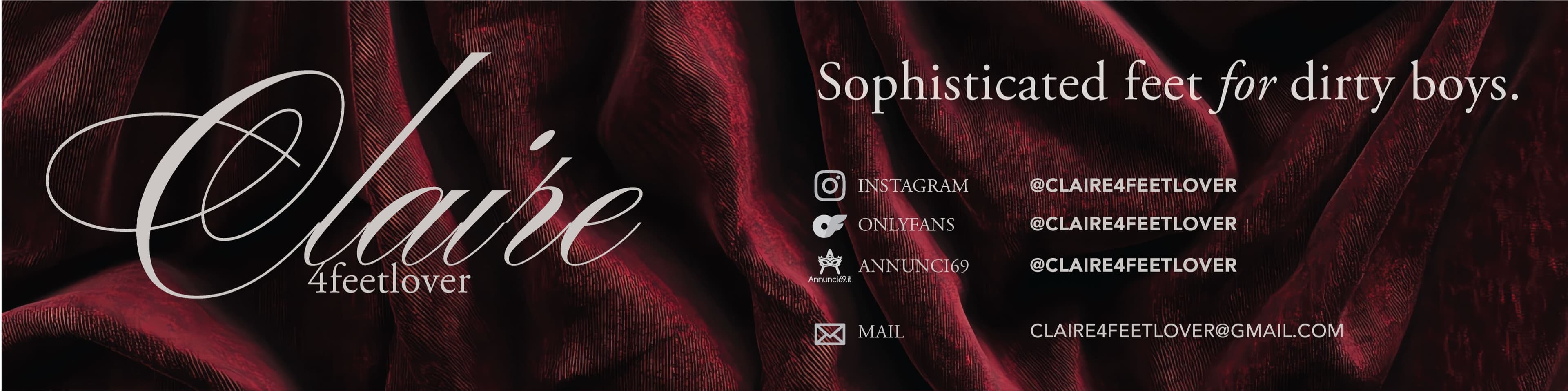 Claire Feet banner image