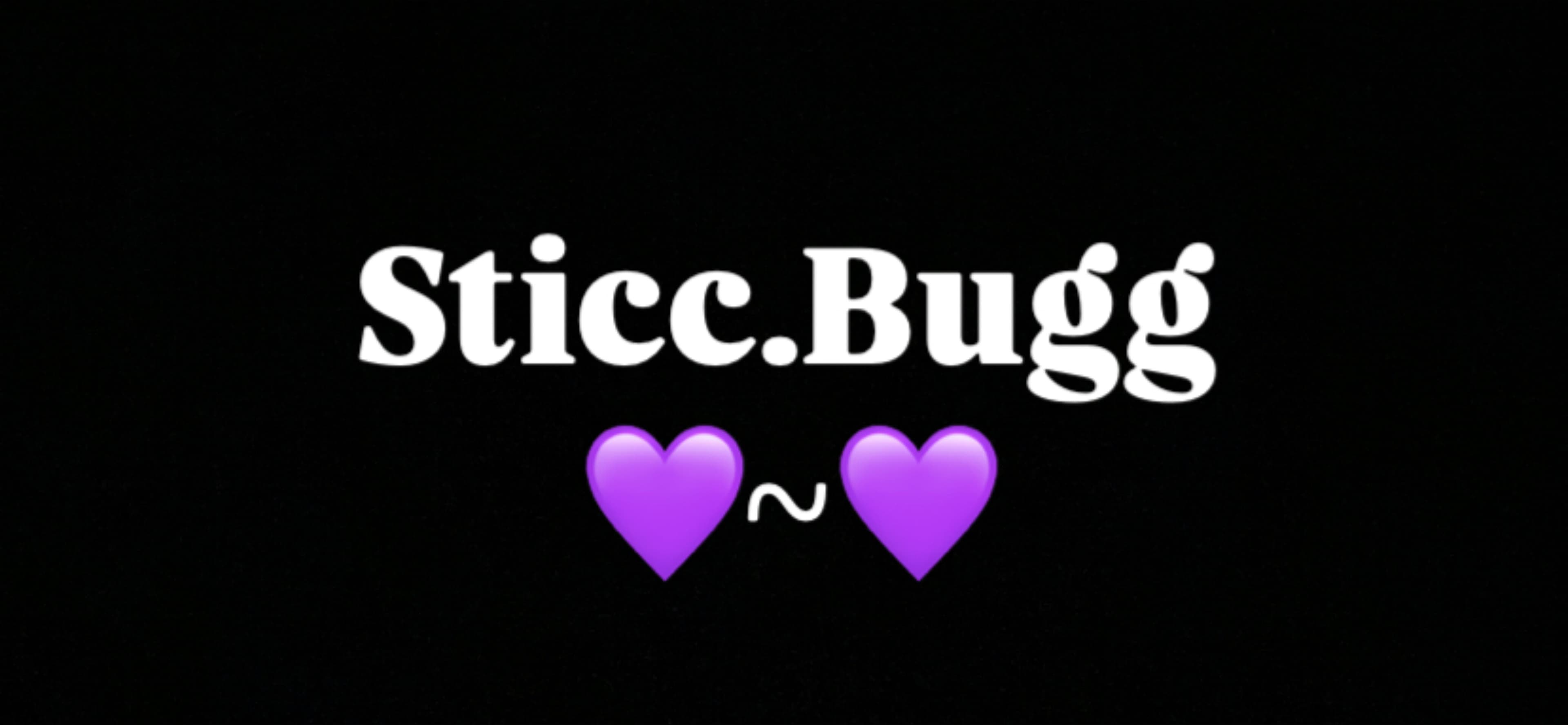 Sticc.Bugg banner image