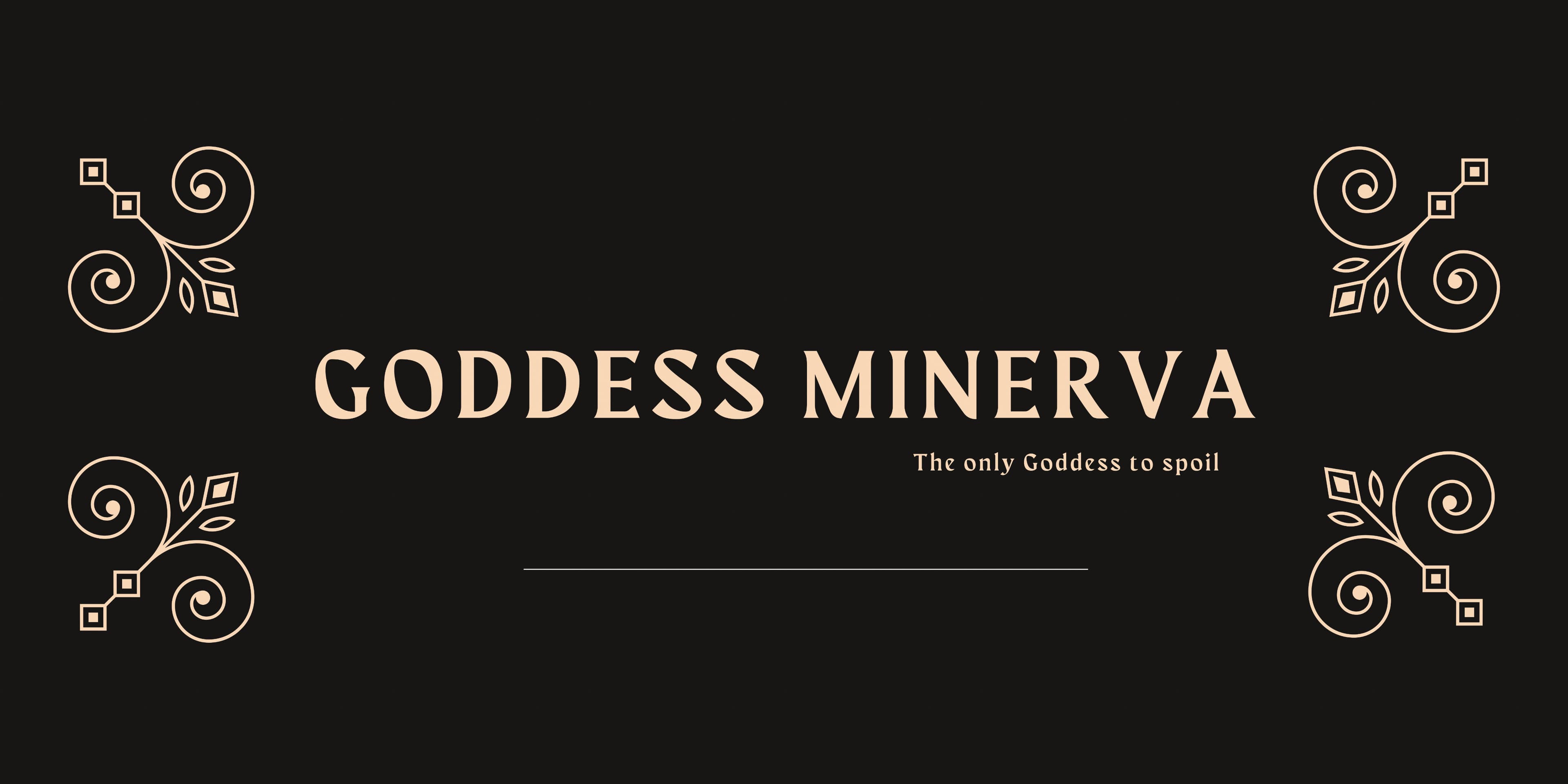 Goddess Minerva banner image