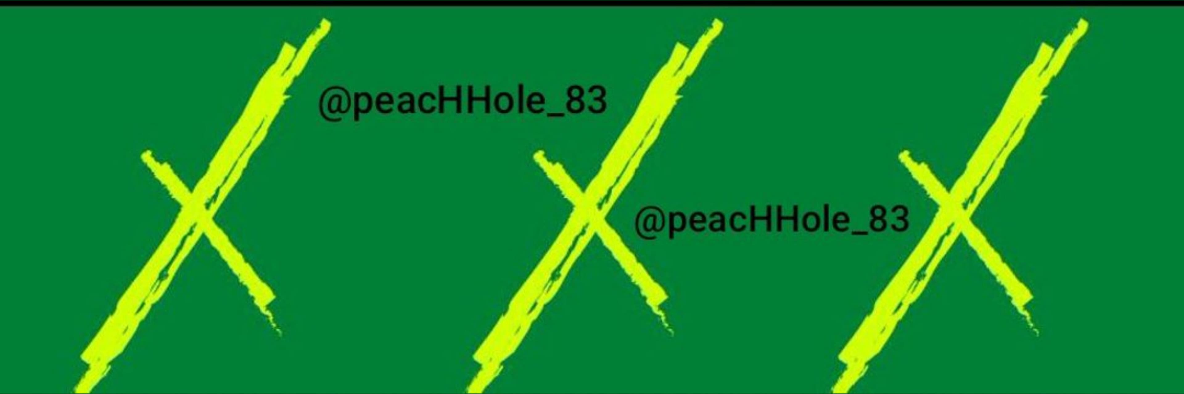 @peacHHole_83 banner image