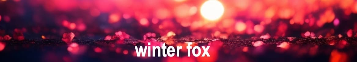 Winter Fox banner image