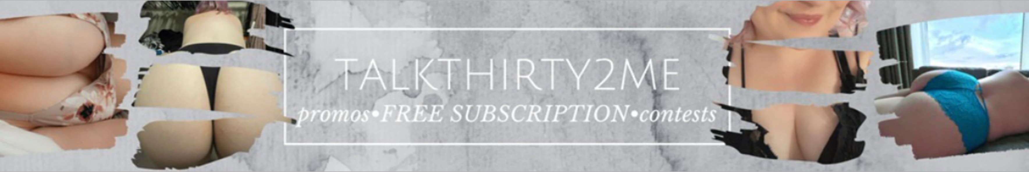 TalkThirty2Me banner image