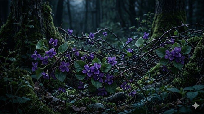 Violet banner image