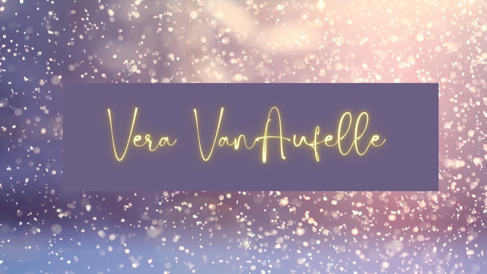 Vera VanAufelle banner image
