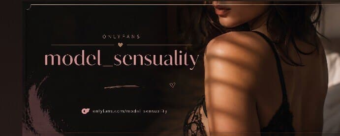 model sensuality banner image