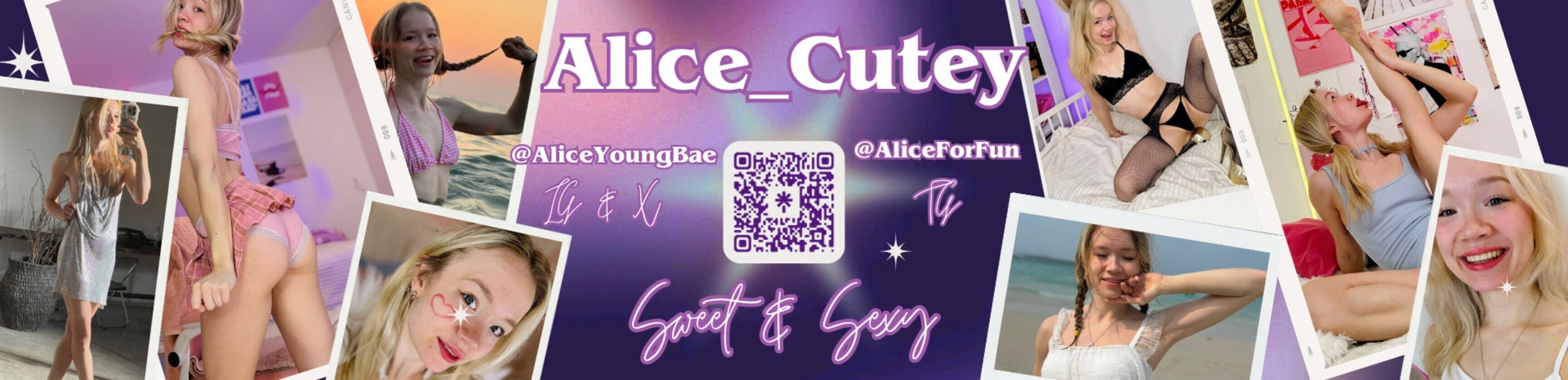 Alice Cutey! Custom PICS, VIDS ๐ banner image