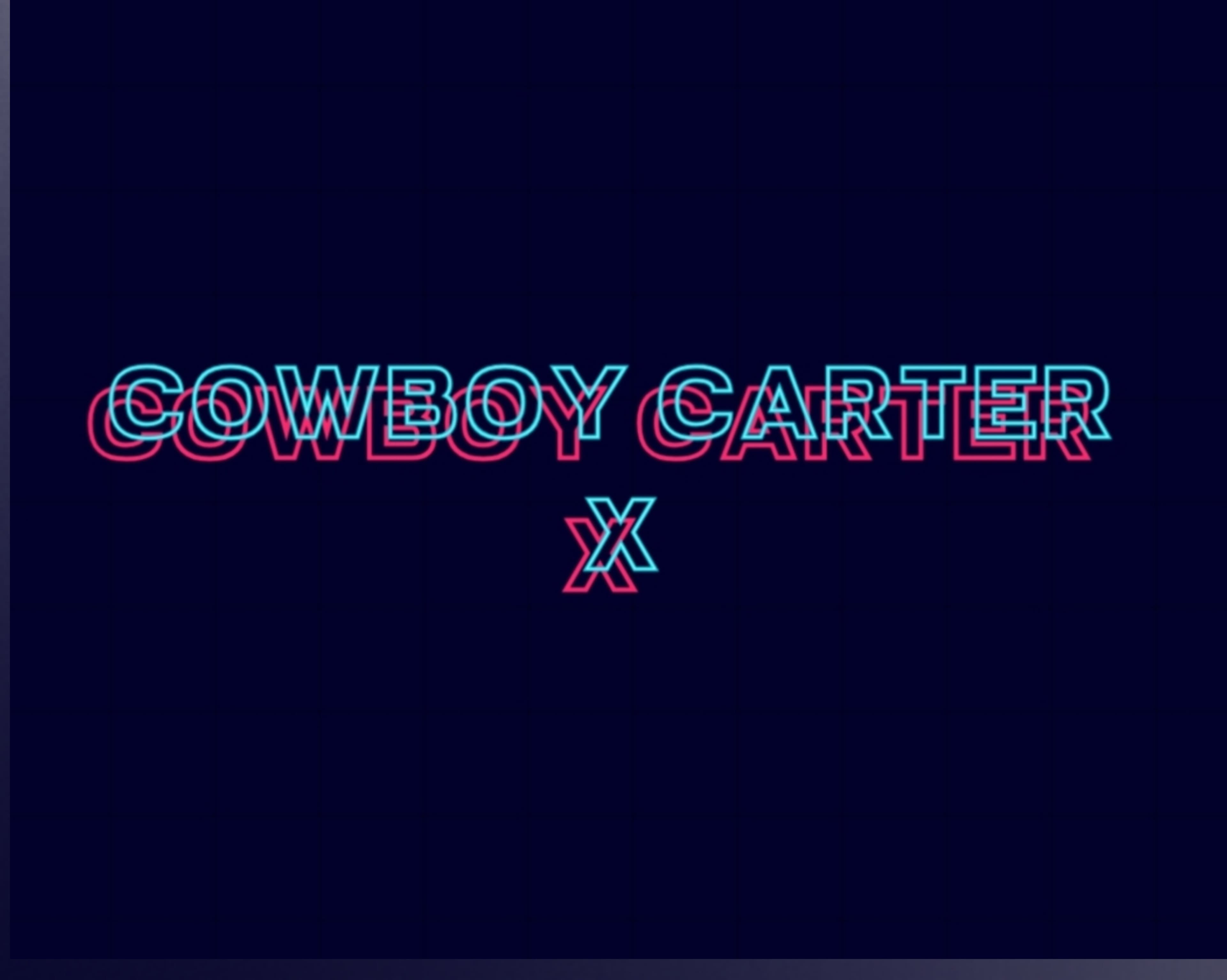 CarterX banner image