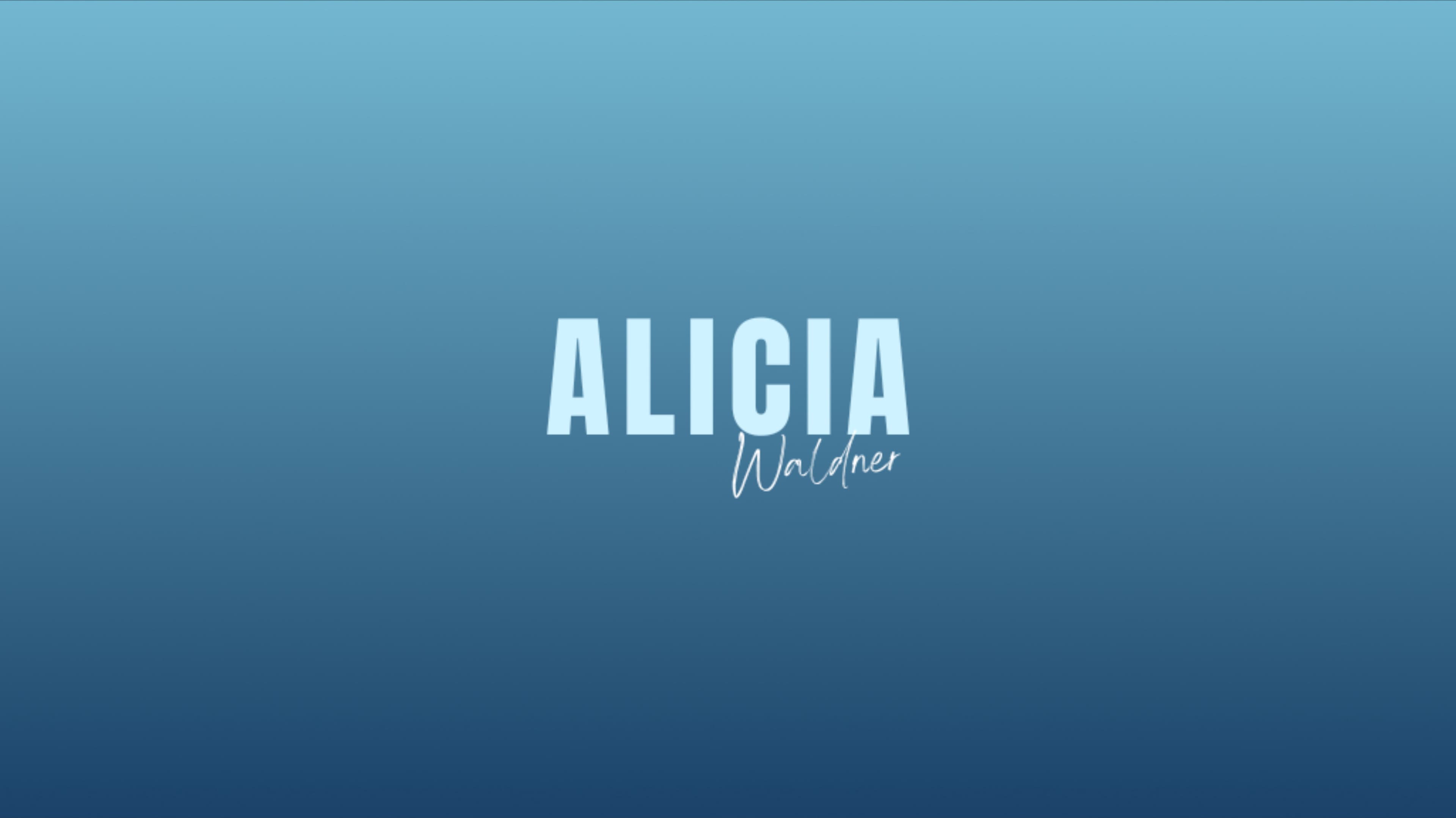 Alicia Waldner banner image