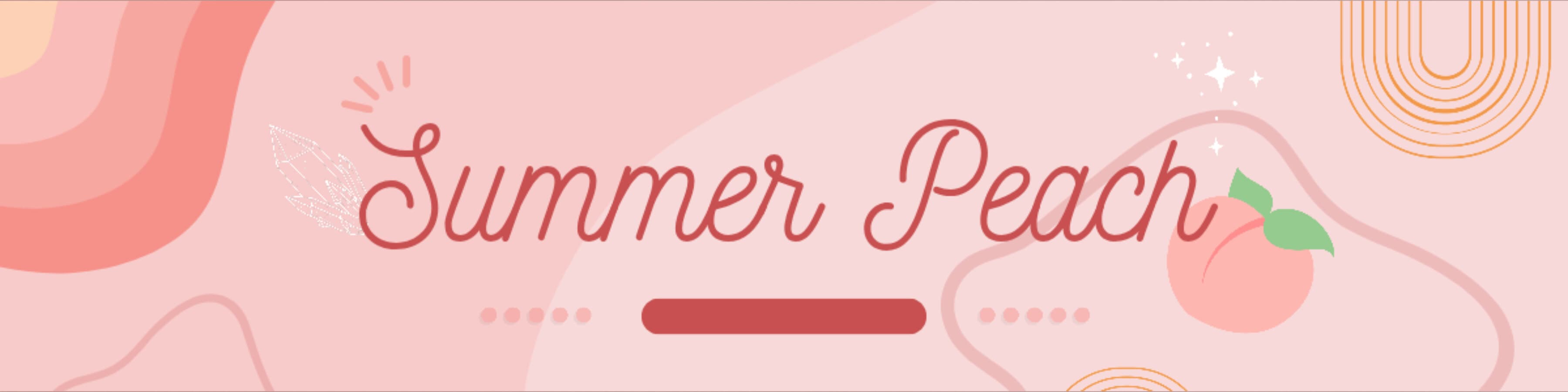 Summer Peach banner image
