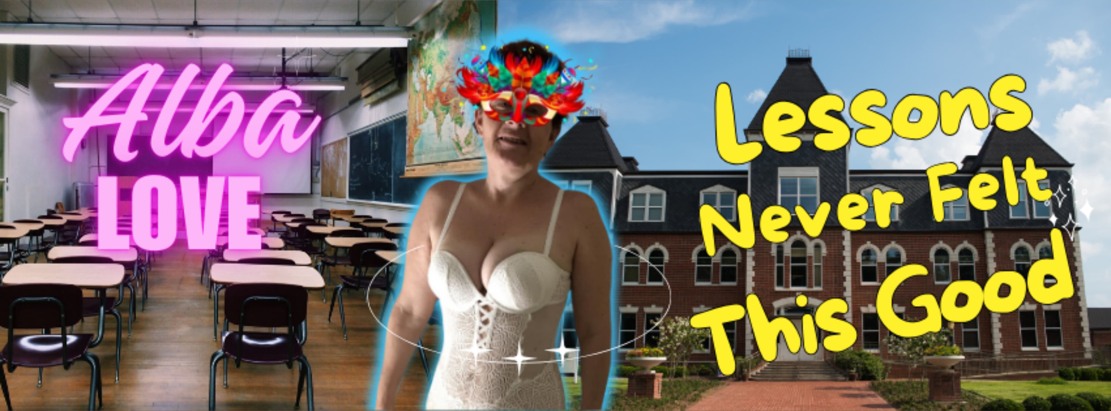 Miss Alba Love "Wild Amateur Content" banner image