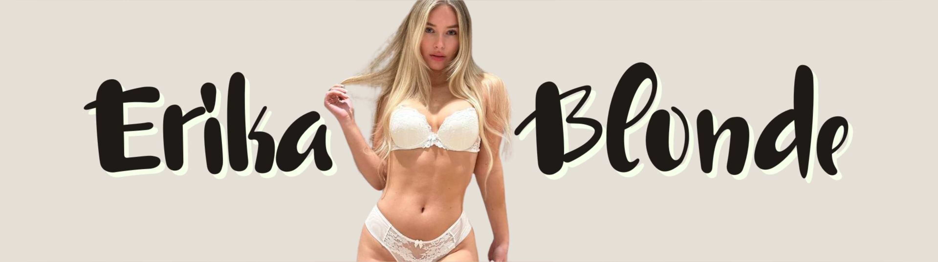 Erika Blonde π banner image
